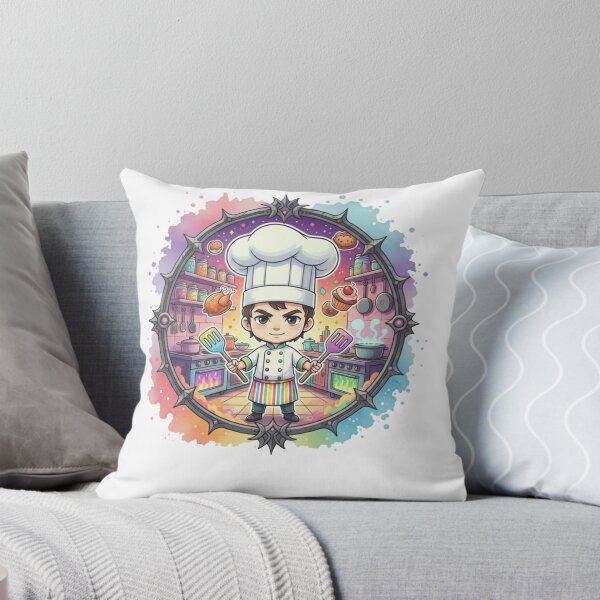 Item preview, Cute chef Moon - Cute Spirit Moon Art designed and sold by Magic  House.