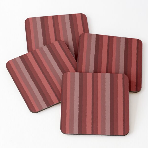 Item preview, Painterly red stripes designed and sold by DesignsbyPheby.