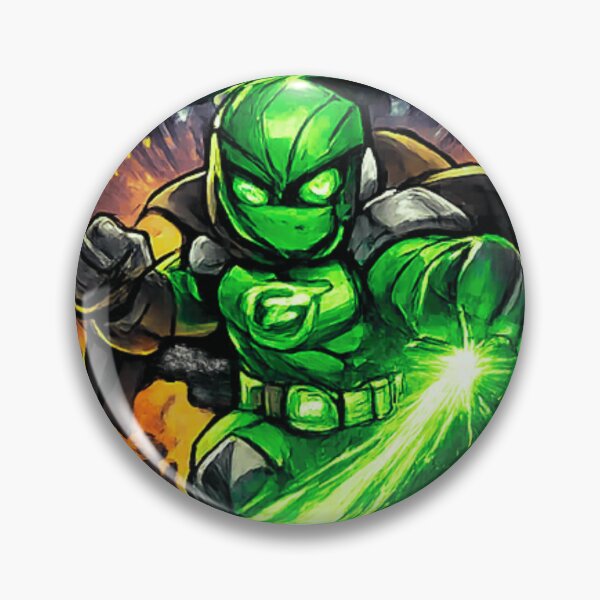 Item preview, Eco Superhero of the Future- Verdion Green Superhero T-Shirt designed and sold by CraftDigitPrint.