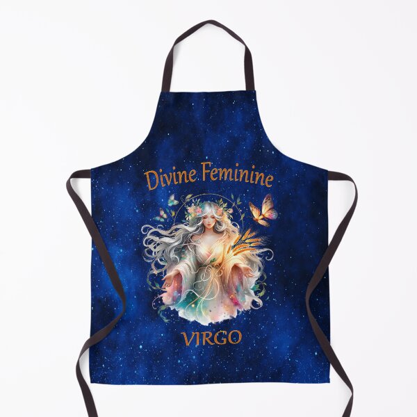Item preview, Divine Feminine Virgo — The Maiden of Earth, Wisdom, and Celestial Grace designed and sold by MysticOzzy.