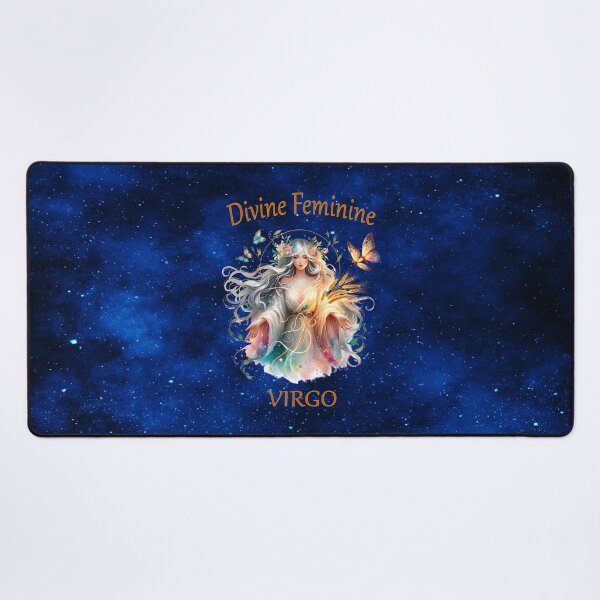 Item preview, Divine Feminine Virgo — The Maiden of Earth, Wisdom, and Celestial Grace designed and sold by MysticOzzy.