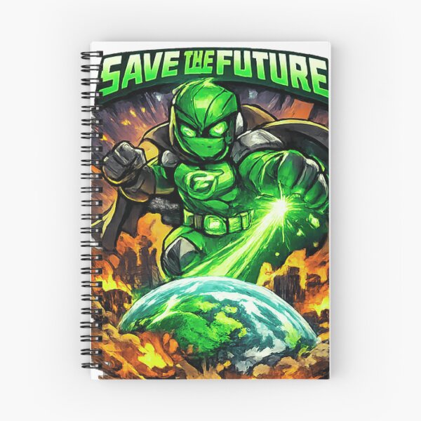 Item preview, Eco Superhero of the Future- Verdion Green Superhero T-Shirt designed and sold by CraftDigitPrint.