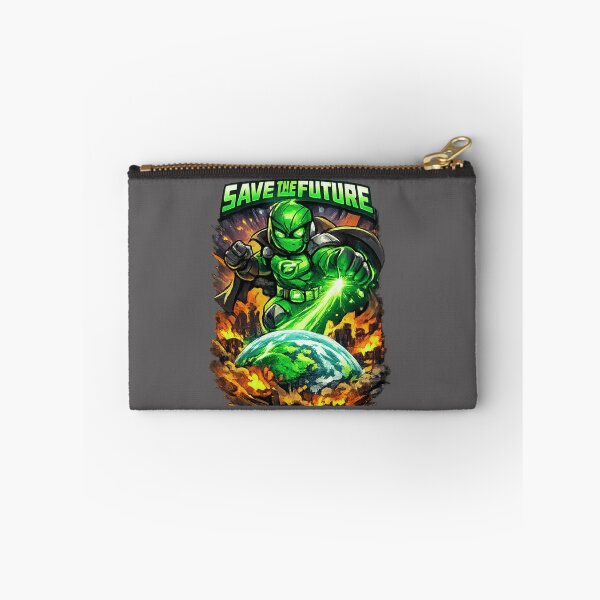 Item preview, Eco Superhero of the Future- Verdion Green Superhero T-Shirt designed and sold by CraftDigitPrint.