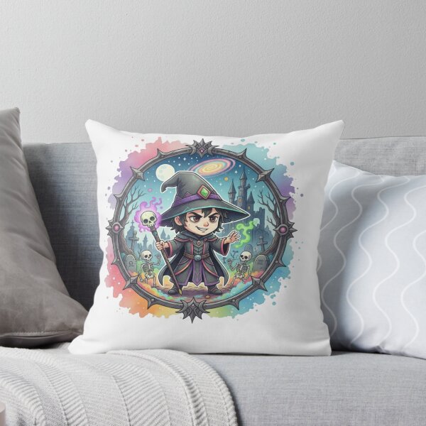 Item preview, Cute necromancer Moon - Cute Spirit Moon Art designed and sold by Magic  House.