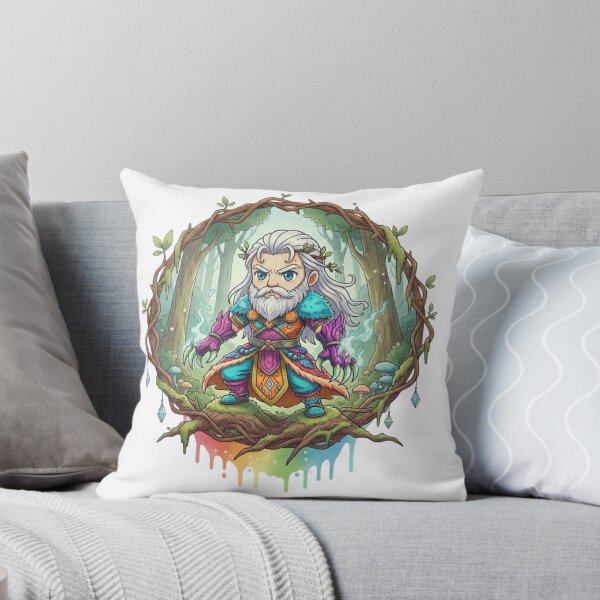 Item preview, Cute Druid Moon - Cute Spirit Moon Art designed and sold by Magic  House.