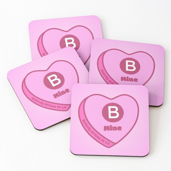 Item preview, B Mine Conversation Heart designed and sold by Nobody Drives in LA.