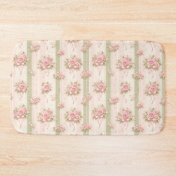 Item preview, Shabby Chic Floral Lace and Stripes designed and sold by scicilysimonee.