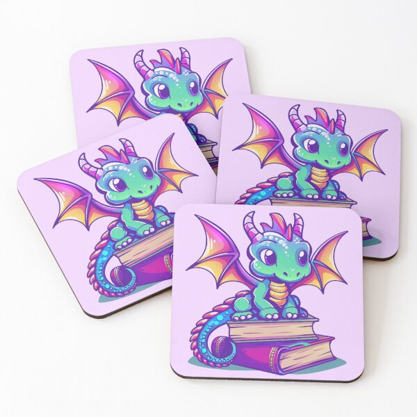 Item preview, Book Hoarder Dragon designed and sold by bubblyrainbow.
