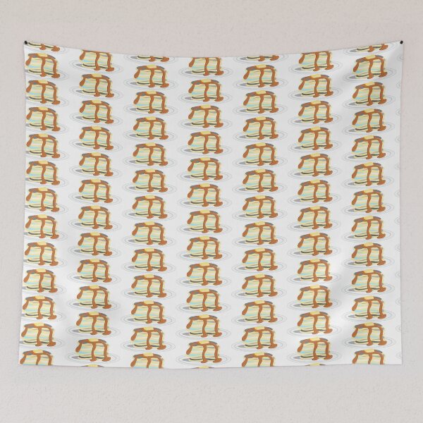 Item preview, Stack of Pancakes Demiboy Pride Flag designed and sold by HarveyHandcraftsandDesigns.