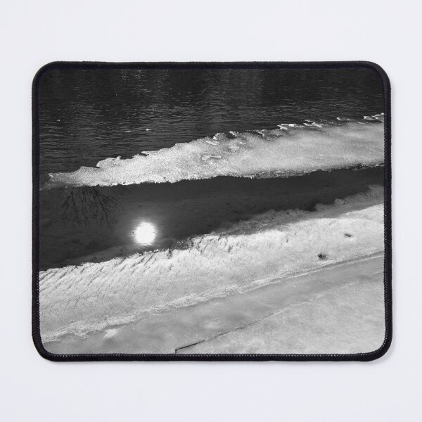 Item preview, Huron River edged in ice designed and sold by J Rier Photography.