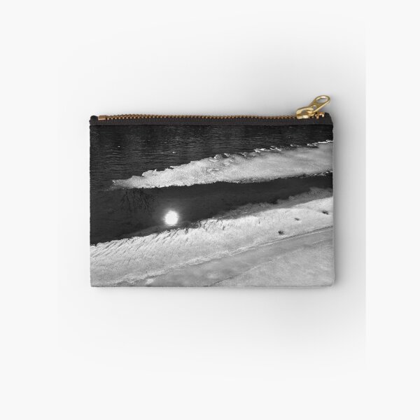 Item preview, Huron River edged in ice designed and sold by J Rier Photography.