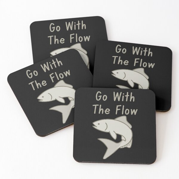 Item preview, Go With The Flow Fish designed and sold by OuSfian1.