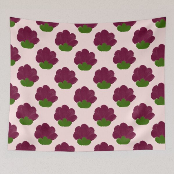 Item preview, Abstract Florals on Pink designed and sold by DesignsbyPheby.