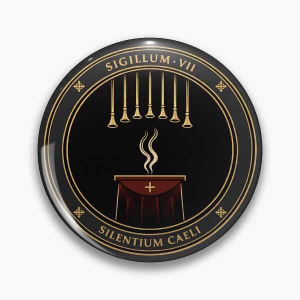 Item preview, Seventh Seal — Silentium Caeli (The Silence of Heaven) designed and sold by Sanctum Icons.