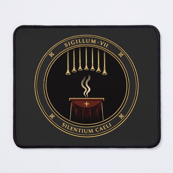 Item preview, Seventh Seal — Silentium Caeli (The Silence of Heaven) designed and sold by Sanctum Icons.