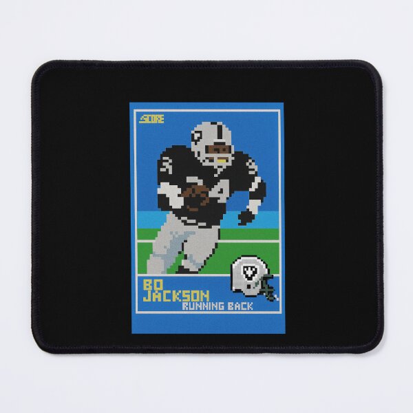 Item preview, Bo Jackson Retro Pixel Art Football Card – #34 Running Back Legend designed and sold by TheArtOfCar.