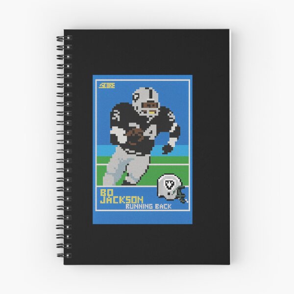 Item preview, Bo Jackson Retro Pixel Art Football Card – #34 Running Back Legend designed and sold by TheArtOfCar.