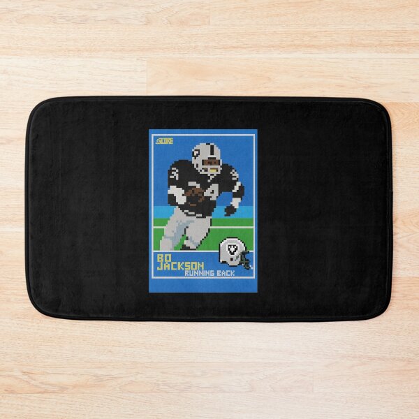 Item preview, Bo Jackson Retro Pixel Art Football Card – #34 Running Back Legend designed and sold by TheArtOfCar.