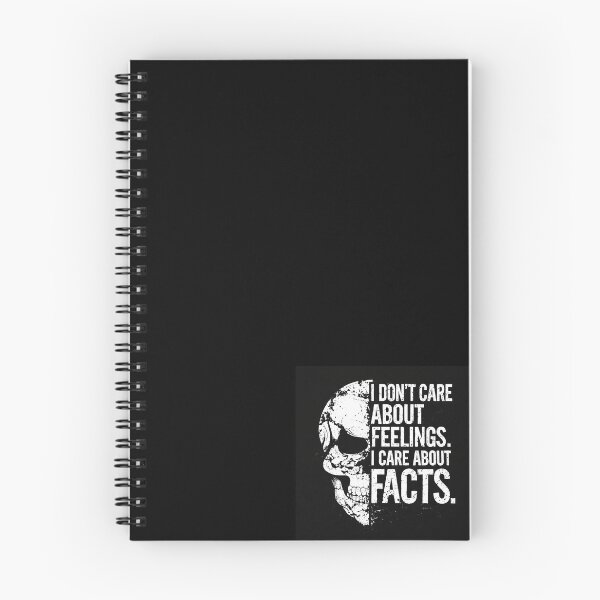 Item preview, Skull Statement Design Facts Over Feelings designed and sold by OK-Supply.