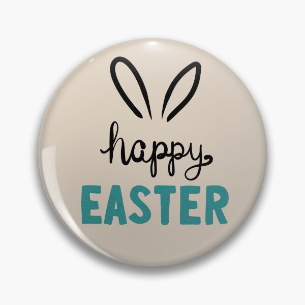 Item preview, Simple Easter Typography – Minimal Teal Easter Text Design designed and sold by SimoesArtistry.