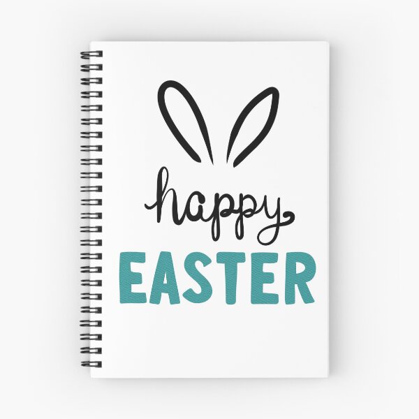 Item preview, Simple Easter Typography – Minimal Teal Easter Text Design designed and sold by SimoesArtistry.