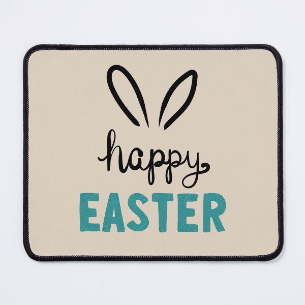 Item preview, Simple Easter Typography – Minimal Teal Easter Text Design designed and sold by SimoesArtistry.
