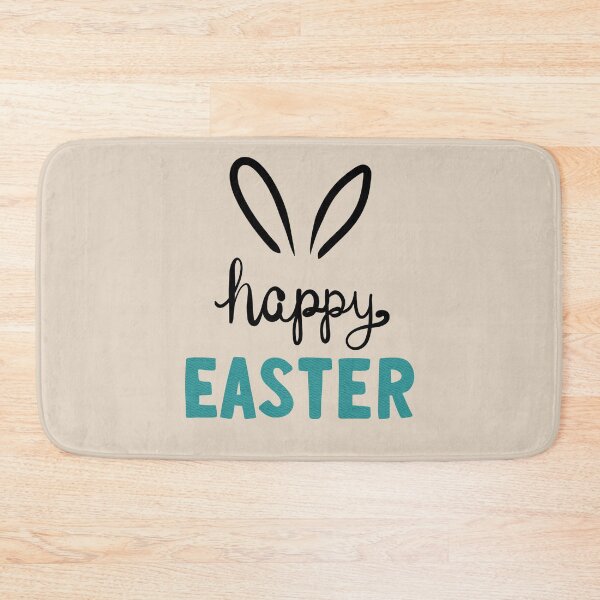 Item preview, Simple Easter Typography – Minimal Teal Easter Text Design designed and sold by SimoesArtistry.