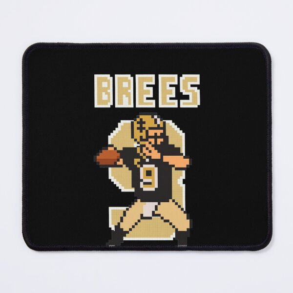 Item preview, Drew Brees Retro Pixel Art – Saints #9 Quarterback designed and sold by TheArtOfCar.
