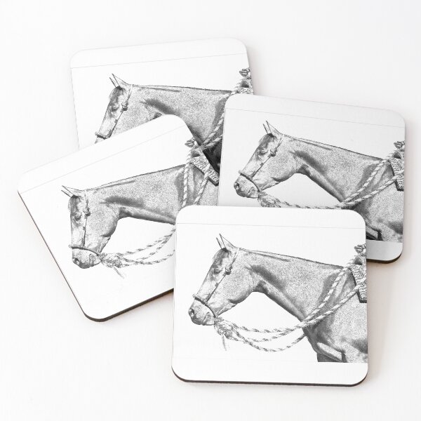 Item preview, C2025 STEVE YELLOWBEAR CHAMPION QUARTER HORSE PROFILE designed and sold by SteveYellowbear.