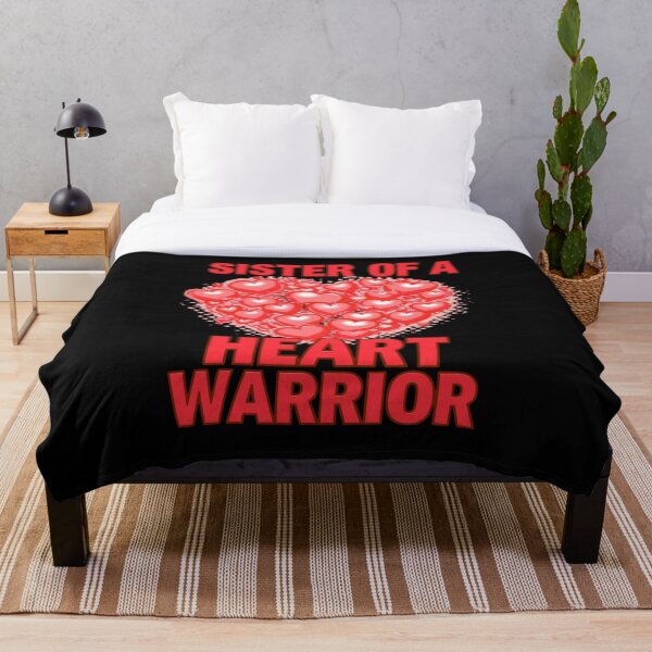 Item preview, Proud Sister of a Heart Warrior – CHD Awareness T-Shirt  Congenital Heart Defect Support Shirt designed and sold by Martysstore.