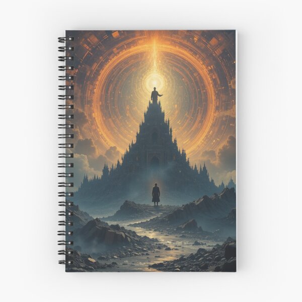 Item preview, Ascension of the Golden Spire – Cosmic Gatekeeper designed and sold by infiniterealmsX.
