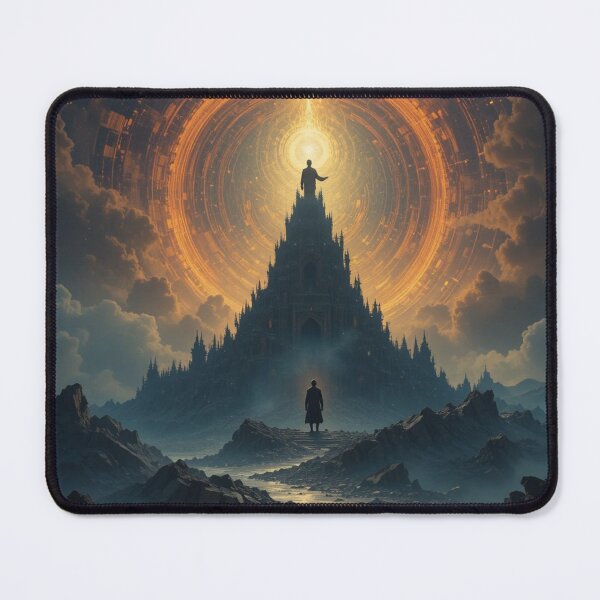 Item preview, Ascension of the Golden Spire – Cosmic Gatekeeper designed and sold by infiniterealmsX.