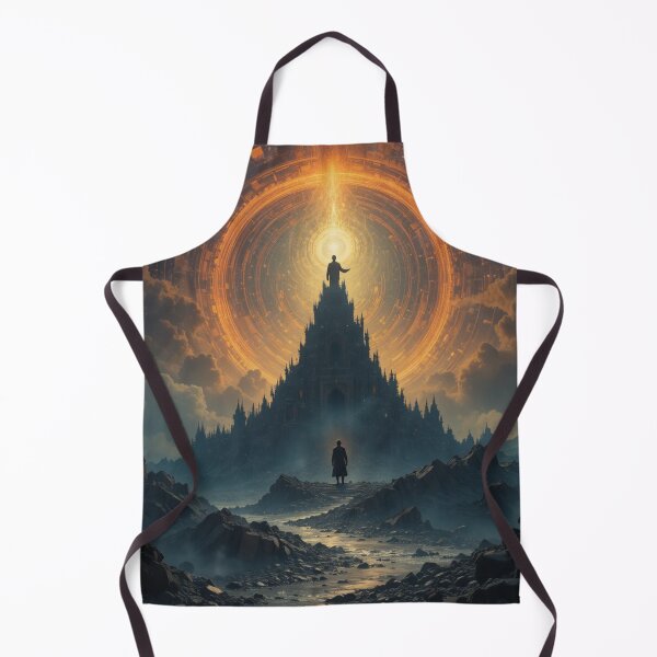 Item preview, Ascension of the Golden Spire – Cosmic Gatekeeper designed and sold by infiniterealmsX.