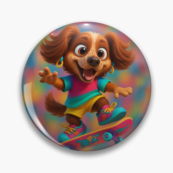 Item preview, Skater Picardy Spaniel designed and sold by Sillytoe.