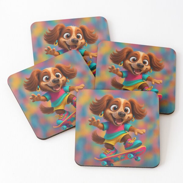 Item preview, Skater Picardy Spaniel designed and sold by Sillytoe.