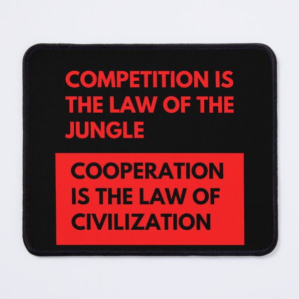 Item preview, Cooperation is the law of civilization designed and sold by jamesgerardking.
