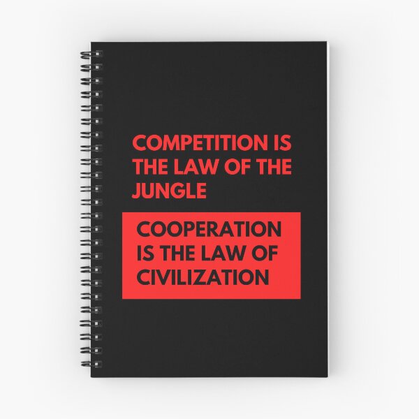 Item preview, Cooperation is the law of civilization designed and sold by jamesgerardking.