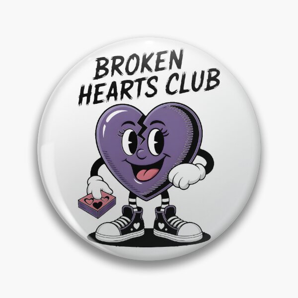 Item preview, Broken Hearts Club designed and sold by MKV Design.