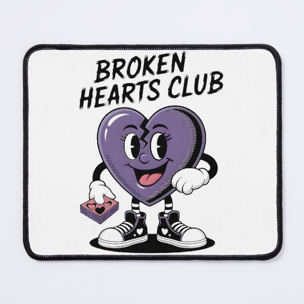 Item preview, Broken Hearts Club designed and sold by MKV Design.