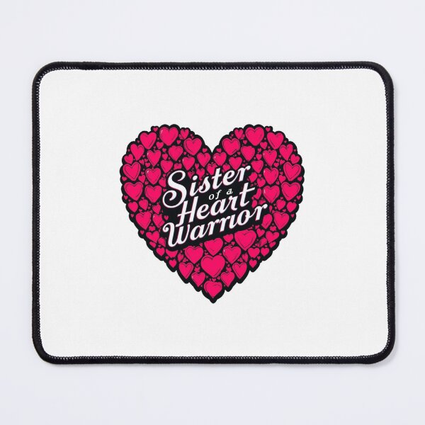 Item preview, Sister of a Heart Warrior – CHD Awareness T-Shirt Congenital Heart Defect Support Shirt designed and sold by Martysstore.