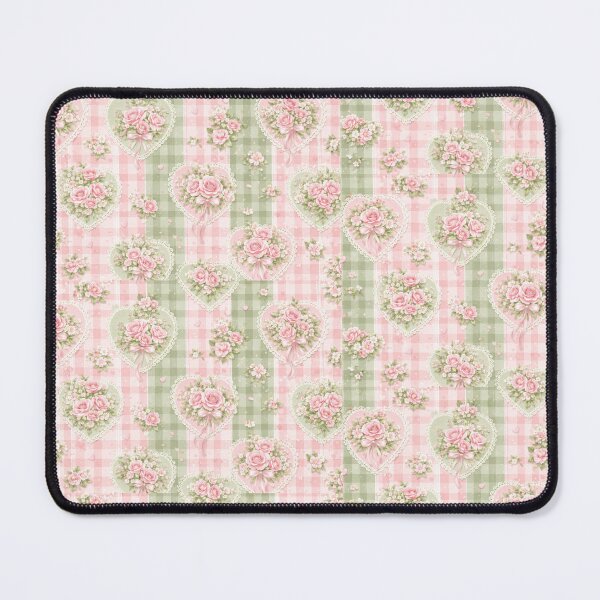 Item preview, Shabby Chic Checkered Heart Pattern designed and sold by scicilysimonee.