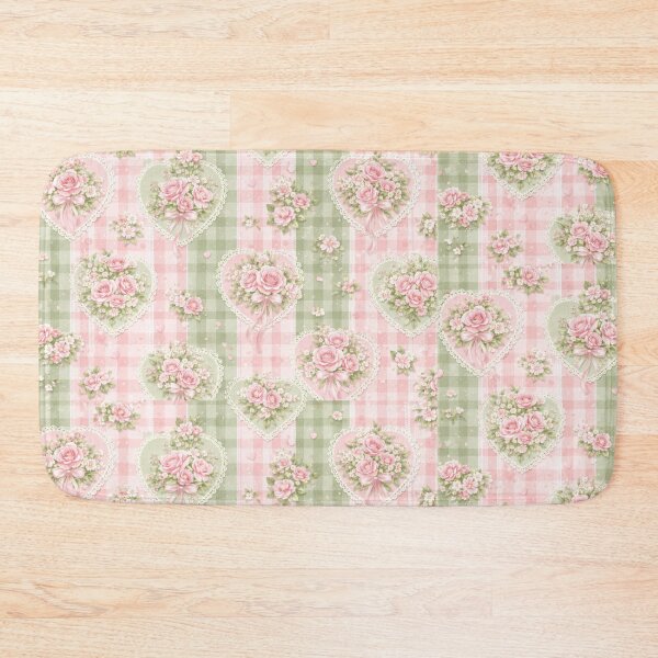 Item preview, Shabby Chic Checkered Heart Pattern designed and sold by scicilysimonee.