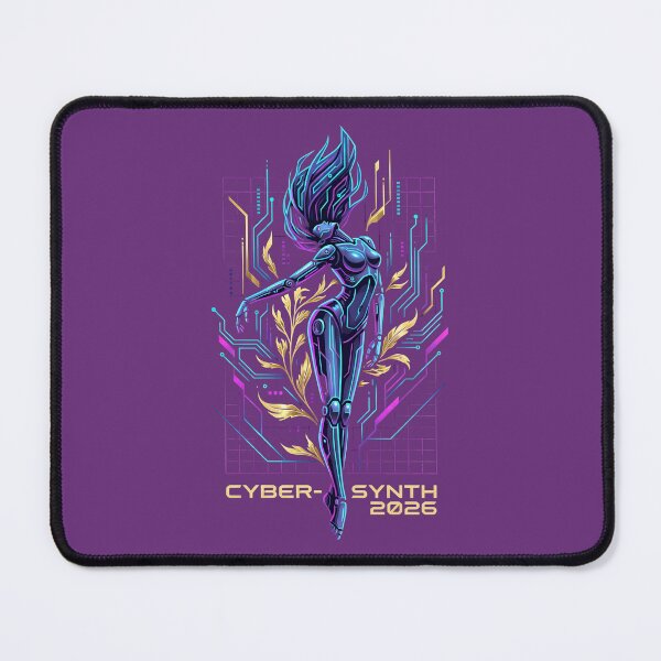 Item preview, Cyberpunk Goddess 2026 Android Gold Circuitry Aesthetic designed and sold by MarCinu Art.
