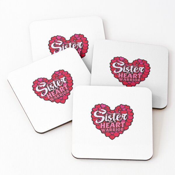 Item preview, Sister of a Heart Warrior – CHD Awareness T-Shirt  Congenital Heart Defect Support Shirt designed and sold by Martysstore.
