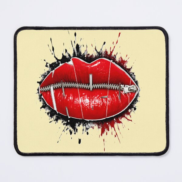 Item preview, Red Lips art modern designed and sold by Natart1004.