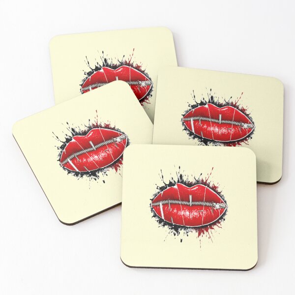Item preview, Red Lips art modern designed and sold by Natart1004.