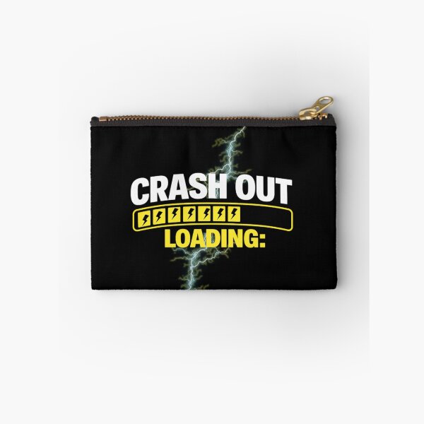 Item preview, Crash Out Loading – Funny Meltdown Meme Graphic Tee designed and sold by InPrintedWord.