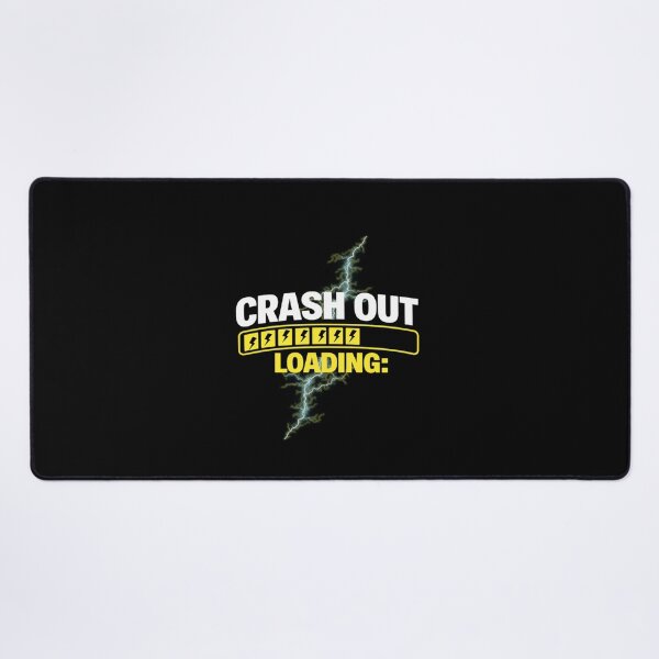 Item preview, Crash Out Loading – Funny Meltdown Meme Graphic Tee designed and sold by InPrintedWord.