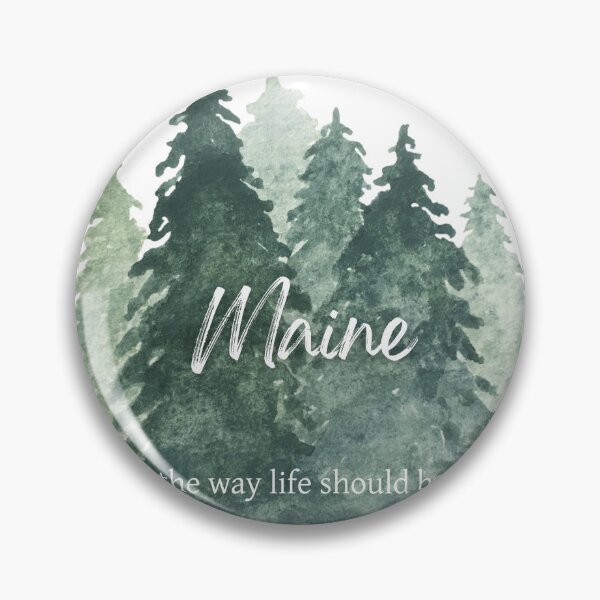 Item preview, Maine Pine Trees designed and sold by jennydowneast.