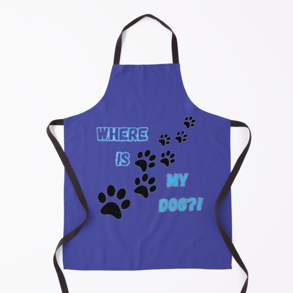 Item preview, Where Is My Dog? – Funny Paw Print Dog Lover Design designed and sold by Studio Yvonne .